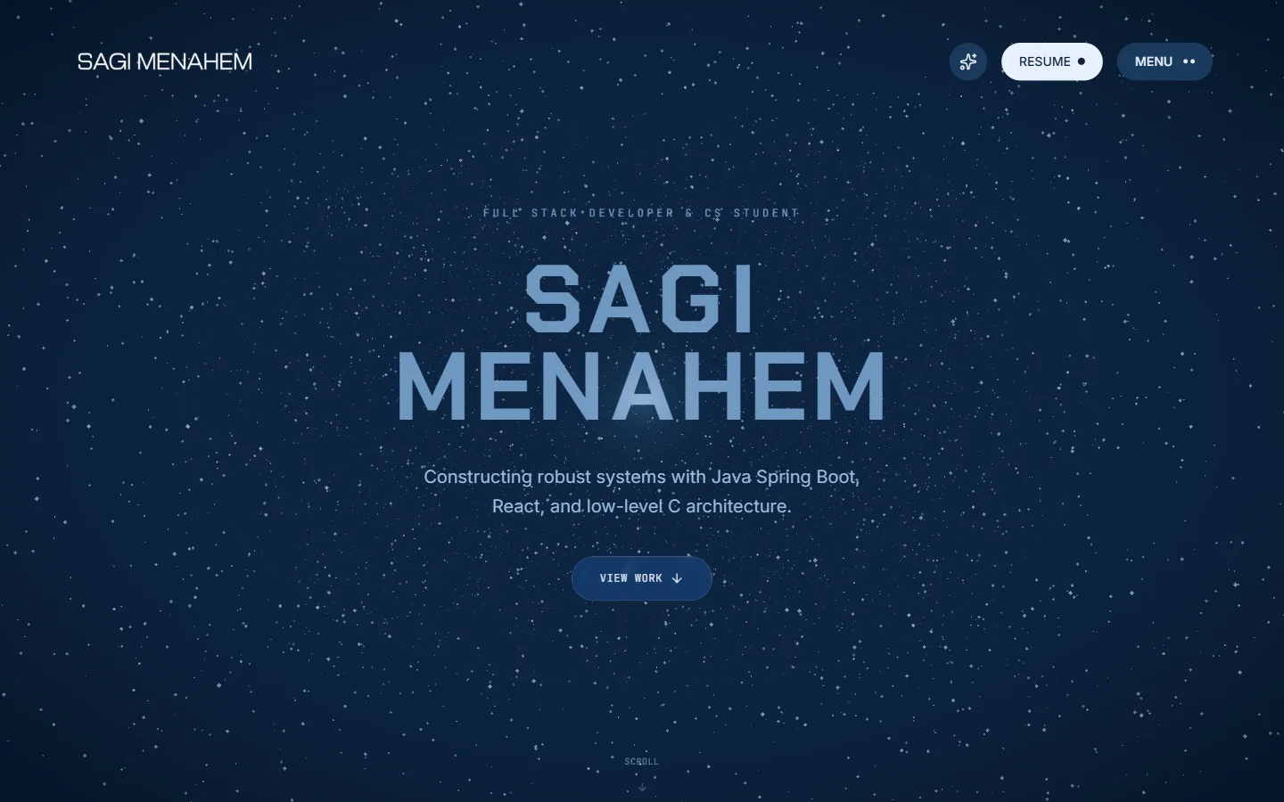 Sagi Menahem - Desktop