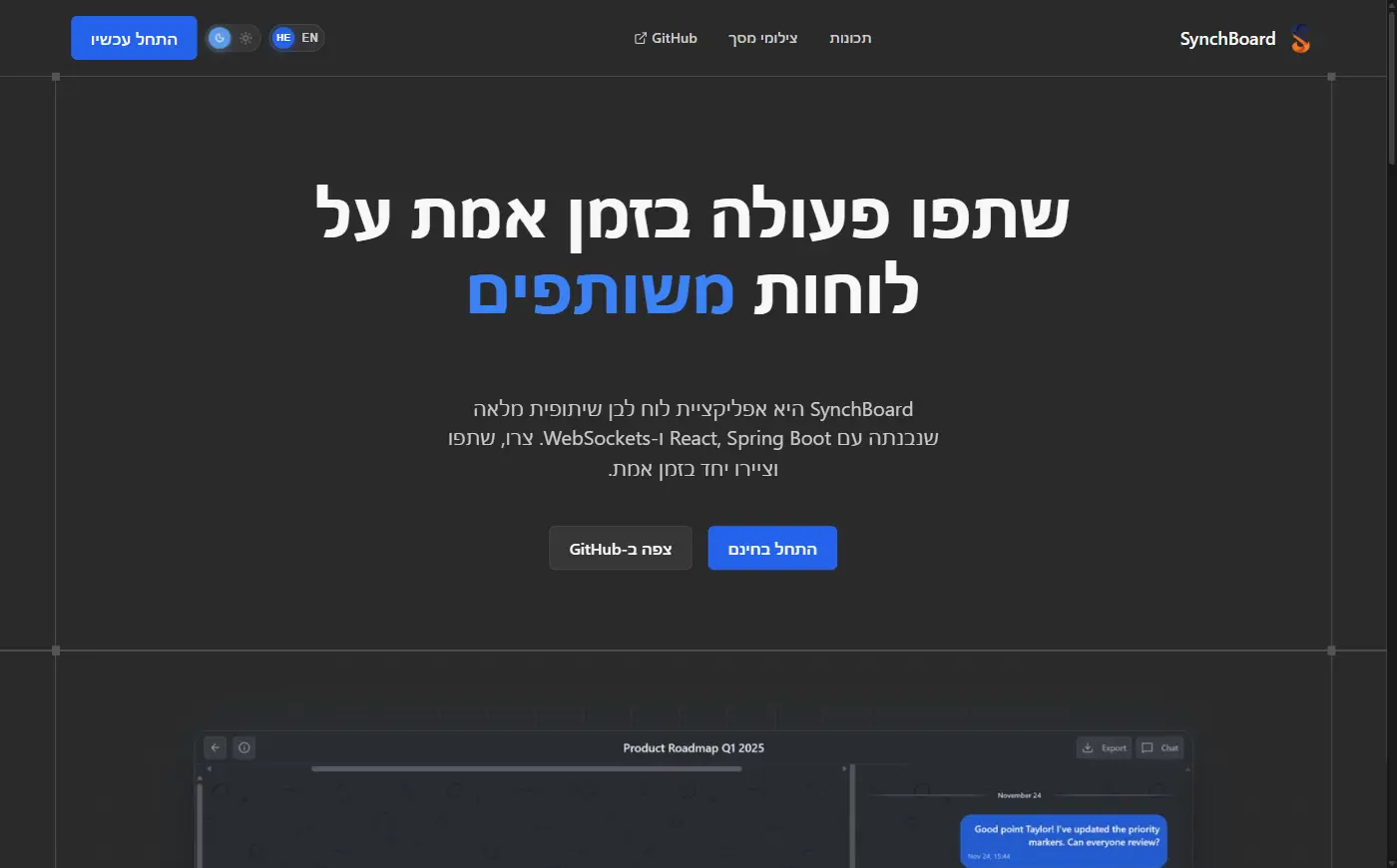 SynchBoard - Desktop